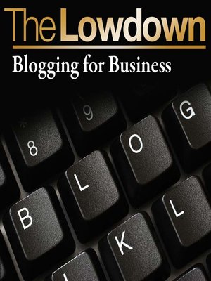 cover image of Blogging for Business